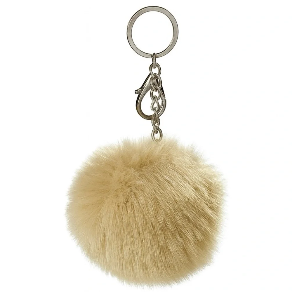 Star Wars Keychain Furry Pom Pom Handbag Charm